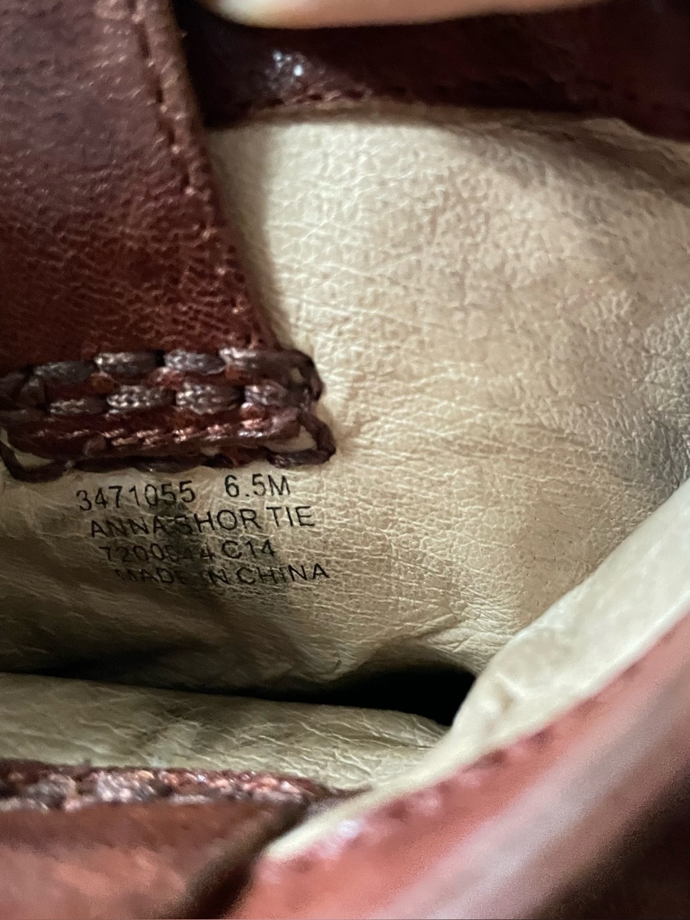 Frye Anna Shortie Brown Leather women’s Ankle Boots | US 6.5 - Picture 7 of 8